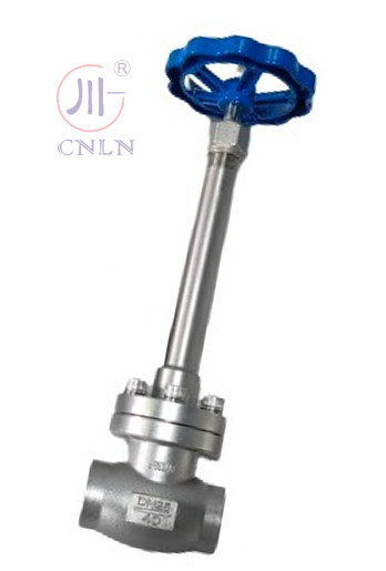 Valvola a sfera manuale a bassa temperatura in acciaio inossidabile DN25 per GNL/LOX/LN2/LAR/LCO2