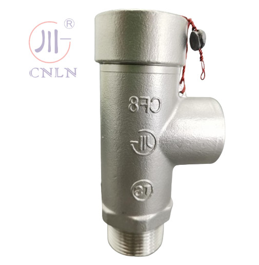 Valvola di sicurezza a bassa sollecitazione criogenica DN15 PN40 SS304/316 per serbatoio/scivolo/remolchio