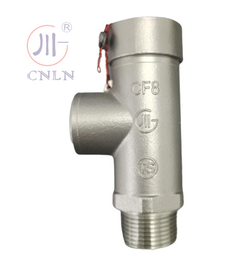 Valvola di sicurezza a bassa sollecitazione criogenica DN15 PN40 SS304/316 per serbatoio/scivolo/remolchio