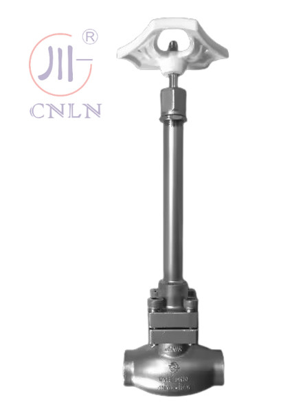SS304/316 Valvola a sfera criogenica tipo tronco lungo D ((DN10-100mm) per GNL/LOX/LN2