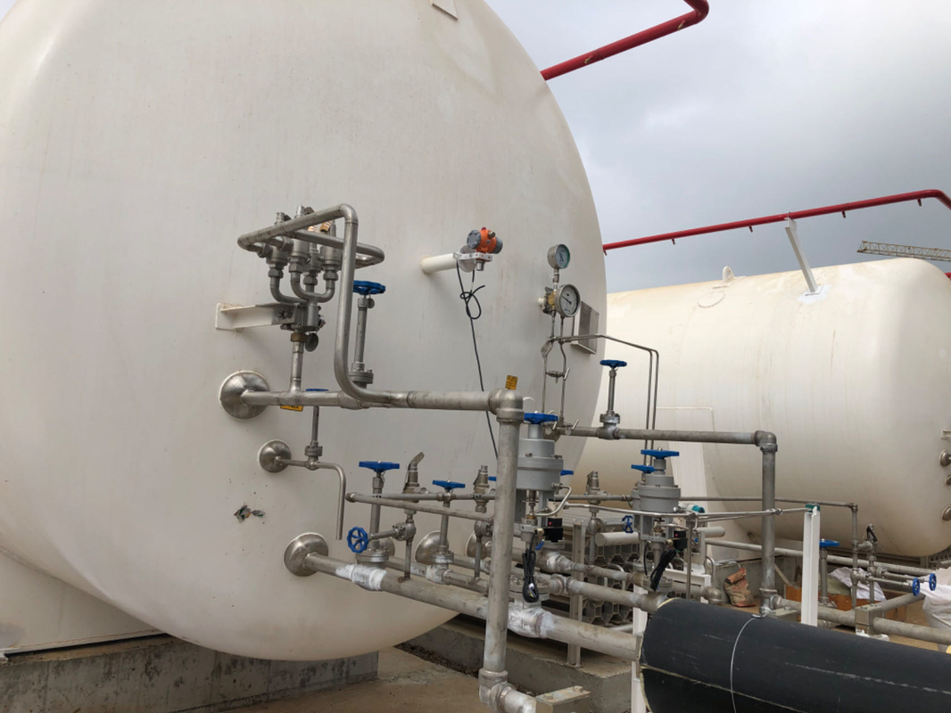 Valvola di rottura criogenica, connessione a flange, connessione a filo -196~+80 °C Per GNL LOX LIN LAR LCO2