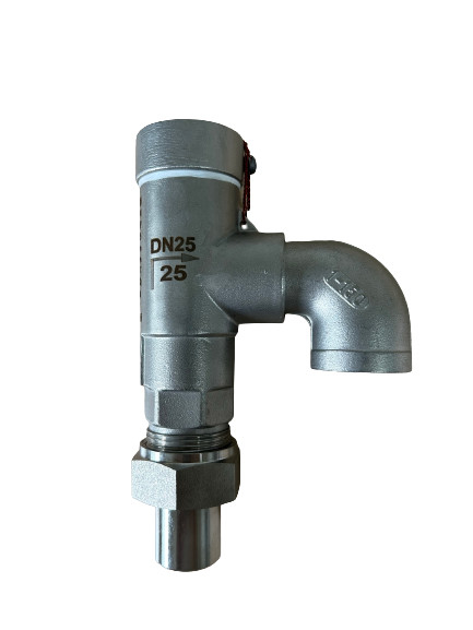 SS304/316 DN15 PN40 Valvola di sicurezza criogenica a basso sollevamento per serbatoi / skid / container