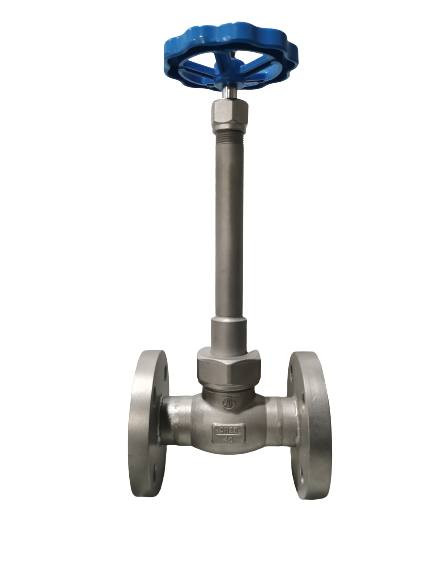 PN40 Valvola criogenica di valvola a sfera Valvola di arresto -196~+80 °C per gas liquidi LNG ecc.