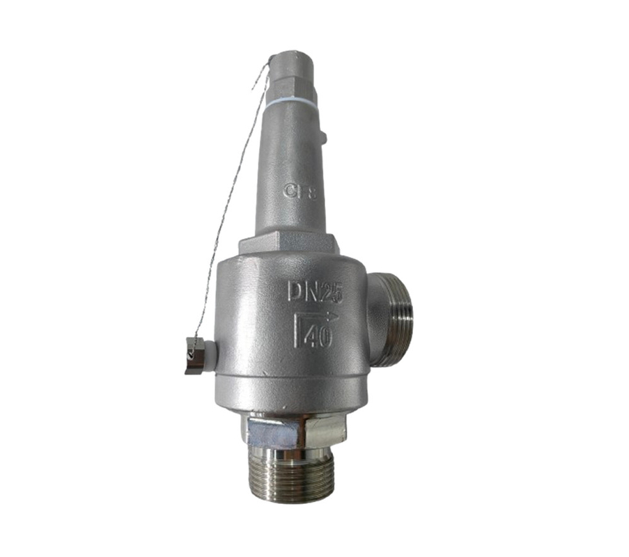 SS304 Valvola di sicurezza di tenuta rigida criogenica per serbatoio LIN LOX LAR GNL -196~80 °C Alta qualità