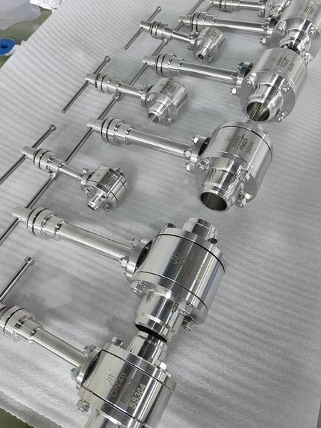 Valvola a sfera criogenica di saldatura a poppa (Butt weld Cryogenic Ball Valve)