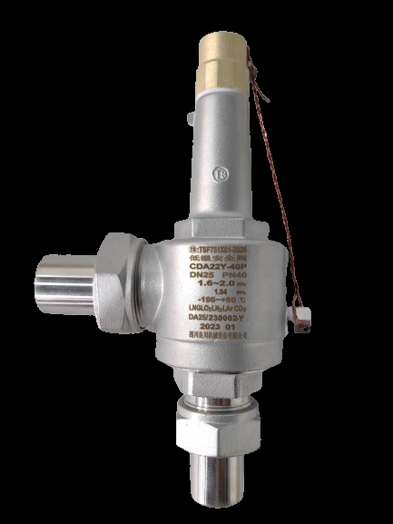 Valvola di sicurezza criogenica in acciaio inossidabile 3/8''-2'' 4.0Mpa -196°C a +120°C