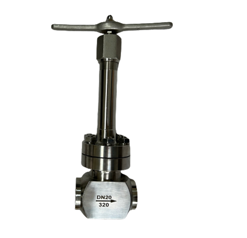 DJ61F-50P Valvola a sfera criogenica con pressione massima di 5,0Mpa e intervallo di temperatura da -196°C a +80°C per applicazioni LNG/LOX