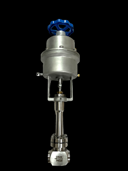 Valvola a sfera criogenica ad alta pressione da 42 MPa con corpo di valvola CF8/CF3 per applicazioni a GNL/LOX/LIN e gamma di temperature da -196 a +80°C