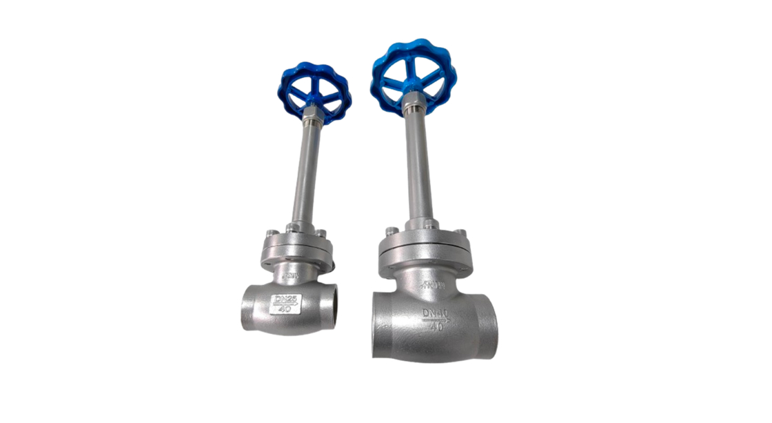 Valvola a sfera criogenica CF8 CF8M a tronco lungo per GNL/LOX/LN2/LAR/LCO2