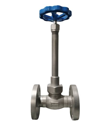 Valvola a sfera criogenica CF8 CF8M a tronco lungo per GNL/LOX/LN2/LAR/LCO2