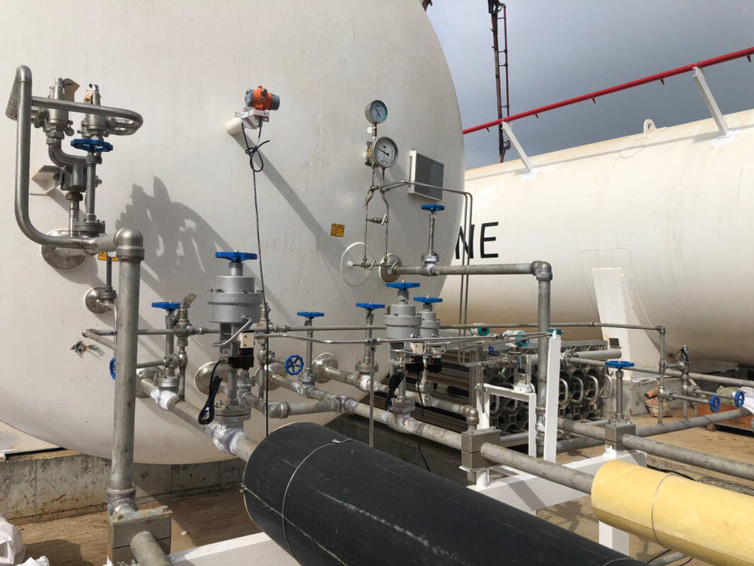 Valvola di sicurezza criogenica ad alta pressione PN420 per applicazioni LNG LOX LIN LAR LCO2