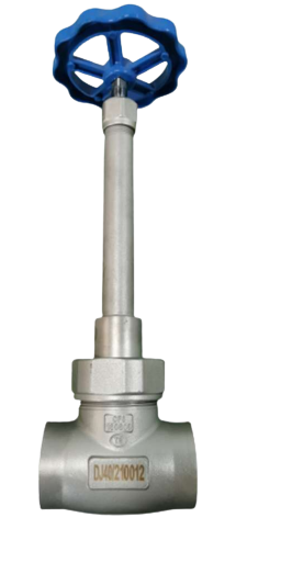 Valvola a sfera criogenica in acciaio inossidabile 304/316 certificata ISO CE EAC con pressione massima di 5,0Mpa e temperatura compresa tra -196°C e +80°C per LOX LNG LIN LAR